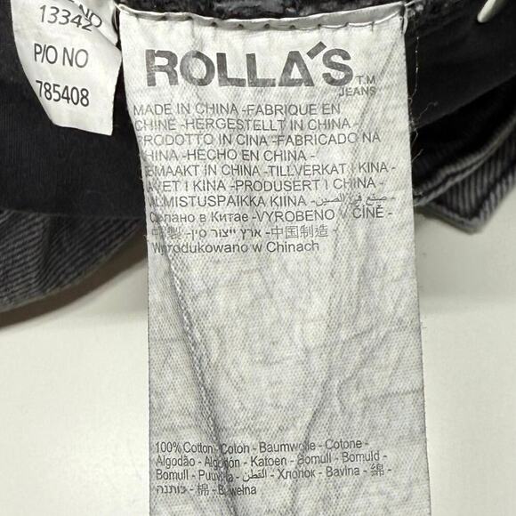 Rolla's | Heidi High Rise Loose Straight Jeans | Gray | Size 29 - Picture 7 of 14